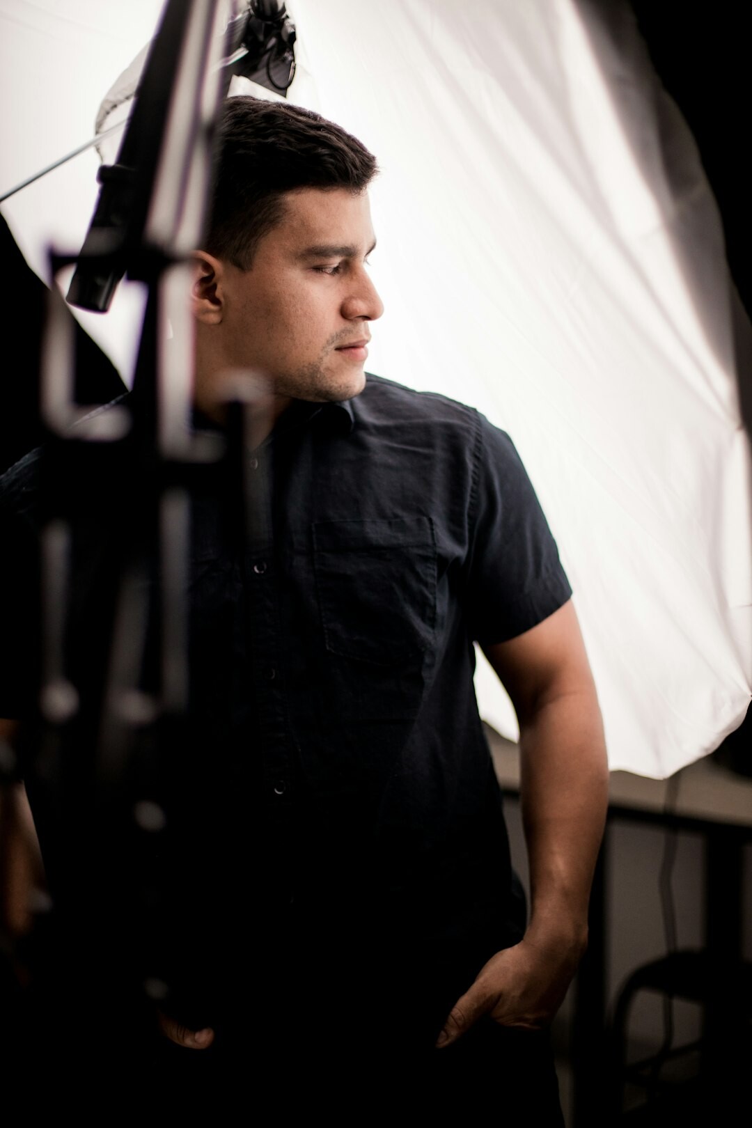 Studio portrait of a man sequence coordinator
