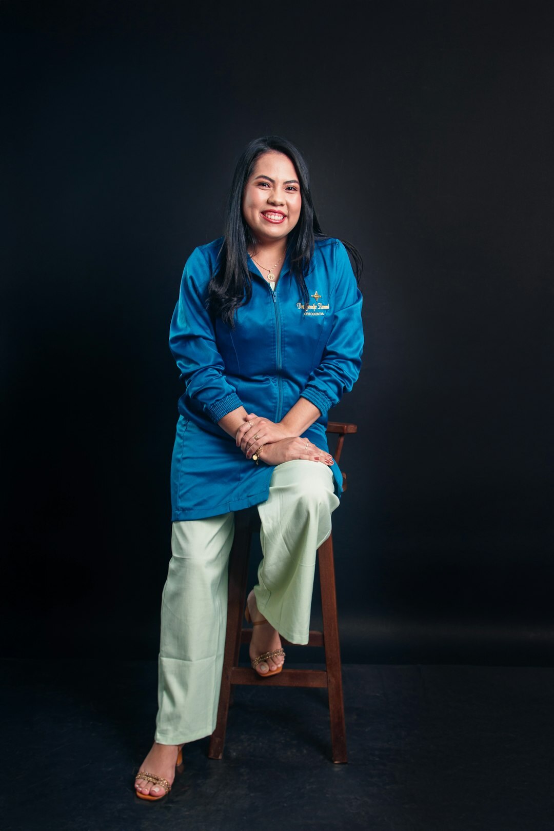 Studio portrait of a woman operations director